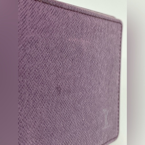 Louis Vuitton Purple Taiga Card Holder Wallet - Picture 3 of 6